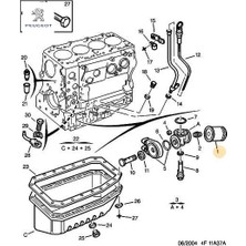 Yağ Filtresi Boxer 2,8 Hdı  1109.Y7 Peugeot 1109.AQ