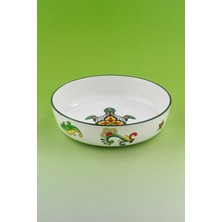 Bursa Porselen Dekor Tospik Green Porselen Salata Kasesi