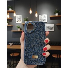 KumOziShop iPhone 16 Plus Uyumlu Kamera Standlı Taşlı Premium Kılıf