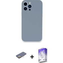 BUTİMAR'S iPhone 13 Pro Max Zirve Modern Özel Seri - Siyah Bilvis 5in1 3D Magic Cam Ekran Koruyucu + Sarı Renkli Kamera Lens Koruma Cam