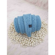 Happy Handmade Kruvasan Atkı/viral Fular Atkı/trend Atkı/vintage Atkı/pinterest Atkı