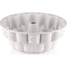 Taç Özlem Döküm Kek Kalıbı Krem 23 cm Yapışmaz Yüzey ile Uzun Ömürlü Pişirme