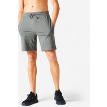 Decathlon Erkek Siyah Fitness Şortu 500 - Essentials