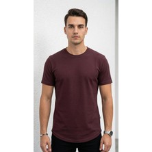 Plus Scorpion Erkek Slim Fit Basic Tişört – Esnek, Terletmeyen Pike Dokulu Kumaş