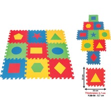 Pilsan PİLSAN YER KAROSU POLY EĞİTİCİ GEOMETRİK ŞEKİL 7 M