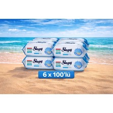 Sleepy Yüzey Temizlik Mendili Okyanus Esintisi 100'LÜ 6 Adet