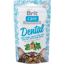 Brit Care Snack Dental Kedi Ödül Maması 50 gr Lezzetli Atıştırmalık Sağlıklı Dişler İçin