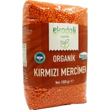 Ekodoli Organik Organik Kırmızı Mercimek 1 kg
