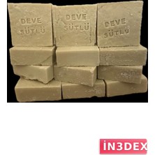 İn3dex Doğal Deve Sütü Sabunu Cilt Temizliği ve Bakımı 12 Adet