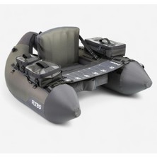 Decathlon Belly Boat Şişme Bot Tekne - Balıkçılık - Gri/turuncu - Fltb5 V2