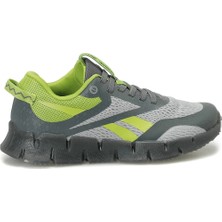 Reebok Zıg N Glow 3 Elastıc Lace Gri Unisex Çocuk Koşu Ayakkabısı