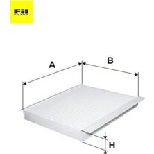 Fil Filter Polen Filtresi  500L  71775824/ 71778552 Fıl Fılter HC7240