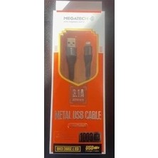 Elba Data Kablosu Hasır 3.1 Amper İos Gri