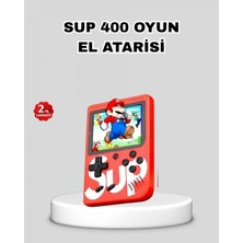 MiraLive Sup Retro El Konsolu – 500 Oyun, 2 Oyunculu, 3 Inç Ekran, Taşınabilir Şarjlı Atari