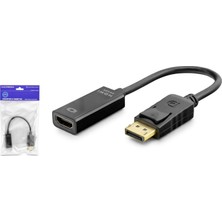 Hadron Hdx7823 Display (M) To Hdmi (F) Adaptör 4K 30Hz Siyah