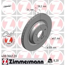 Zimmermann Fren Dıskı Arka Amg W221 C216 W222 R230 A2214231012