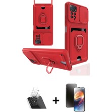 BUTİMAR'S Redmi Note 12 Pro 4g Vadi Form Prime - Siyah 3D Antistatik Mat Seramik Nano Ekran Koruyucu + Şeffaf Kamera Lens Koruma Cam