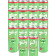 Nilky Yulaf Sütlü Çilekli Matcha Latte 18'li Paket
