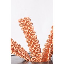 Mefaks Tekstil Koç Boynuzu Şerit 1.5 cm 50 Metre Dekoratif Süsleme Şeridi Perde Aksesuar