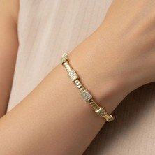 Stil Incisi/ Xupıng Jewelry Seramor Zirkon Taşlı Bileklik