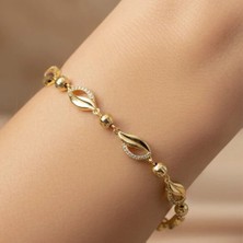 Stil Incisi/xupıng Jewelry Swan Zirkon Taşlı Bileklik