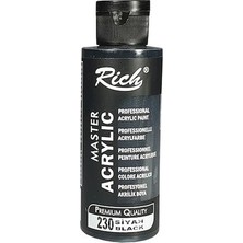 Rich Akrilik Boya 120 Cc Siyah 120-230