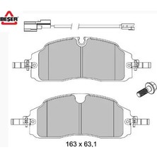 Beşer Ön Disk Balatasi Fişli Custom Transit  V710 2023> 2717802 / KTPZ312K021ACN