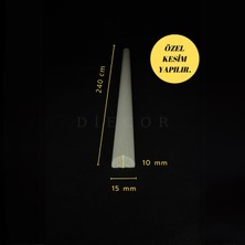 Diecor Dekoratif Boyanabilir Polistren 1 Adet 1,5 cm Duvar Çıtası