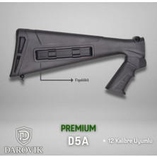Darovik D5A Boy Dipçik Fişeklik Yanaklı Ortopedik Kabze (12 Kalibre)