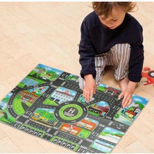 MiraLive Çocuk Oyun Matı (Mutlu Şehir Hayatı)