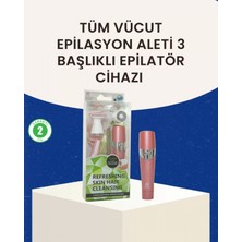 MiraLive 3 Başlıklı Kadın Yüz ve Vücut Tüy Temizleme Makinesi
