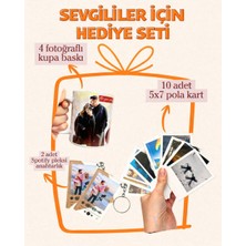 Photonom Sevgililer İçin Hediye Seti Kalpten Başlayan | Kişiselleştirebilir Kişiye Özel Hediye