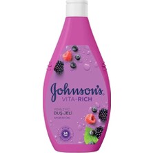 Nacario Johnson & Johnson Johnson's Vita-Rich Ahududu Özlü Yenileyici Duş Jeli 400 ml
