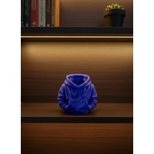 MiraLive Dekoratif Lacivert Hoodie Kalemlik 10X10 cm