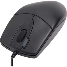  1000 dpi 1.5mt optik usb kablolu mouse siyah op-620d