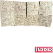 İn3dex Doğal Sidr Sabunu Cilt ve Saç Bakımı 8'li Paket