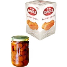 Dağlı Kestane Şekeri Kavanoz 850 gr Kestane Şekeri Aromalı Lezzetli Özel Ürün