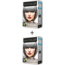 MiraLive 2x2 Tüp Krem Saç Boyası Seti Füme Gri No:0.01