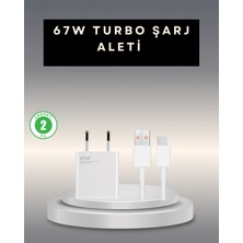 MiraLive 67 Watt Type C Şarj Adaptörü Poco X3 X4 X5 Pro Uyumlu