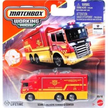 Matchbox  Iş Araçları Serisi JCY27 - Scanıa Tactıcal Command Center JCY27 - JBX72