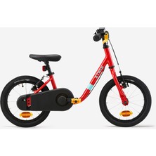 Decathlon Discover 500 14 Inç Jant 3-5 Yaş Pembe 2'si 1 Arada Çocuk (Denge)Bisikleti