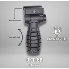 Darovik DKT16B Yana Katlanır El Tutamak Pikatin Uyumlu El Tutamağı