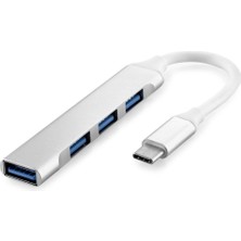 MiraLive Type-C Hub 4*usb Beyaz HDX7032