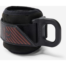 Decathlon Siyah Ayak Bileği Kayışı - Vücut Geliştirme