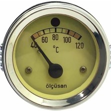 Ölçüsan Hararet Saati Civalı 3 mt (40°C-120°C) (Ikazlı) (52 Mm)