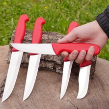 Köse Mehmet 5’li Kurban - Kasap Bıçağı Seti - Kompakt Sap - Profesyonel Mutfak Seti