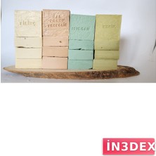 İn3dex Doğal Sabun Seti 4 Çeşit Cilt Bakımı Isırgan Pirinç Kekik Ballı