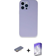 BUTİMAR'S iPhone 13 Pro Max Zirve Modern Özel Seri - Siyah Bilvis 5in1 3D Magic Cam Ekran Koruyucu + Sarı Renkli Kamera Lens Koruma Cam