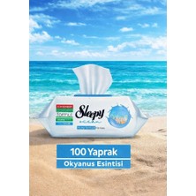 Sleepy Yüzey Temizlik Mendili Okyanus Esintisi 100'LÜ 2 Adet