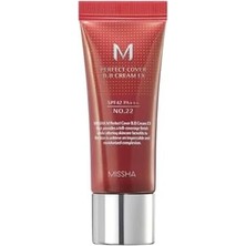 Nacario Mükemmel Kapatıcılık Sunan Çok Fonksiyonlu M Perfect Cover Bb Cream Ex SPF42 Pa+++ No.22 (20ML)